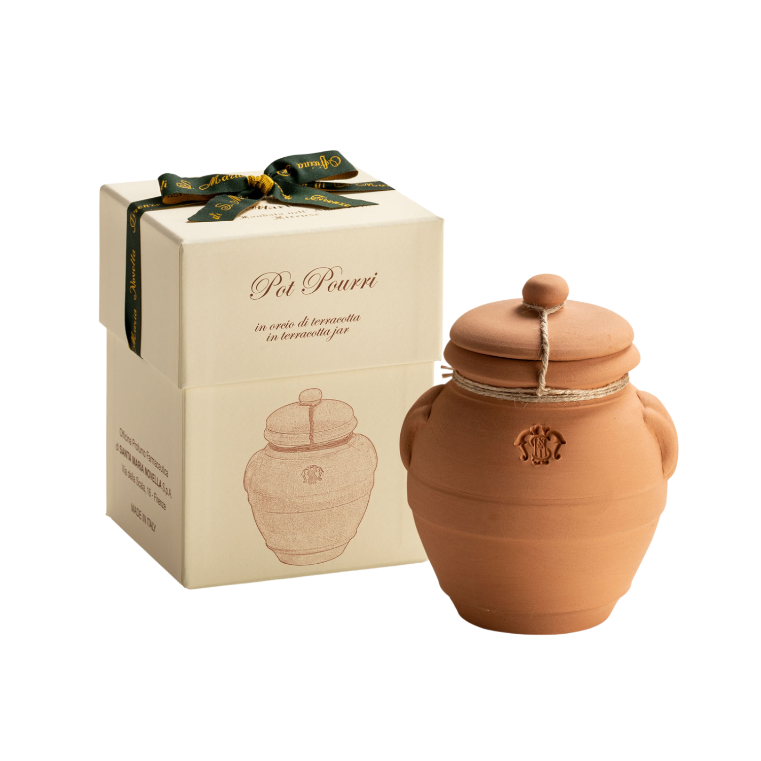 Pot Pourri in Terracotta Jar Officina Profumo Farmaceutica di