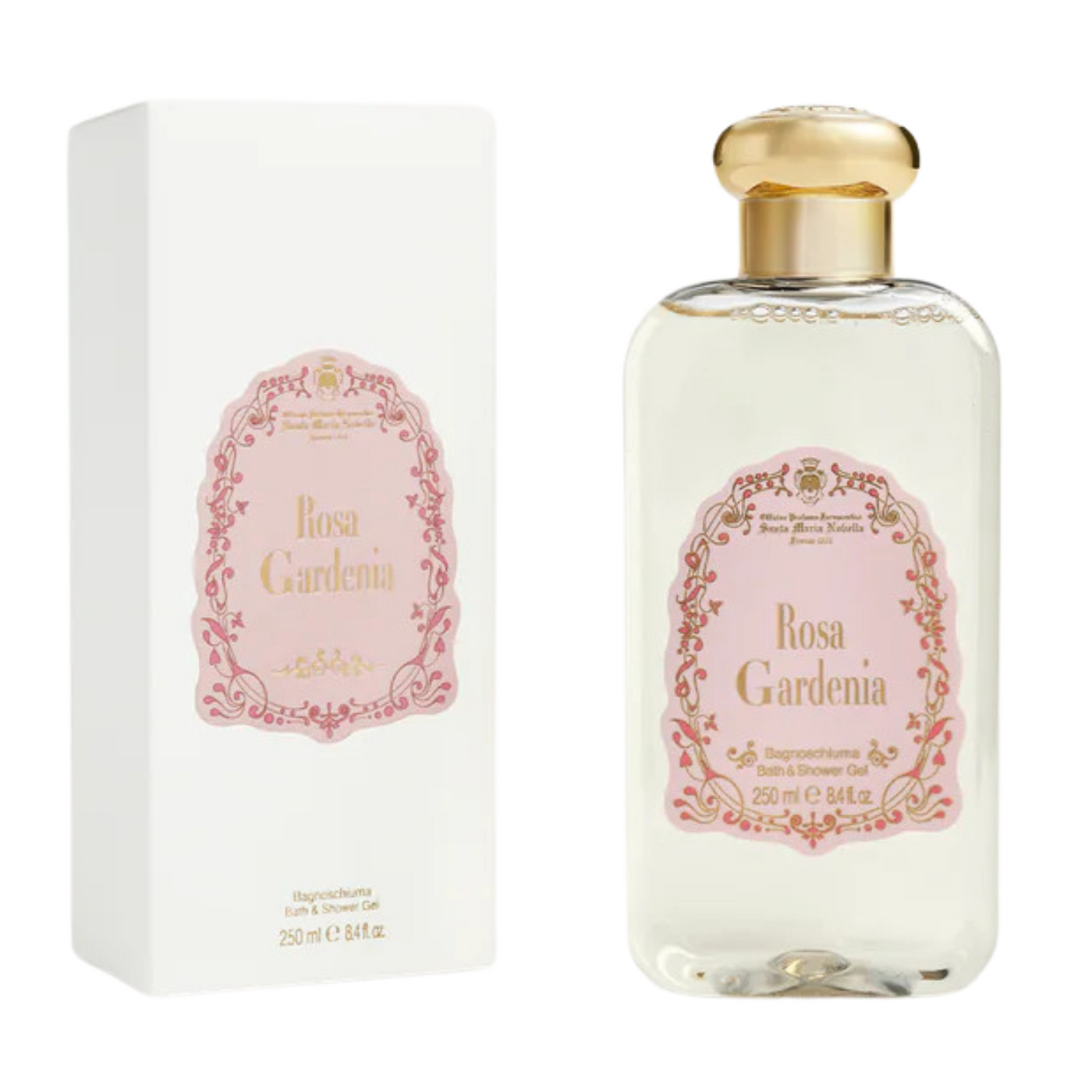 Rosa Gardenia Bath Gel Body Care Officina Profumo-Farmaceutica di