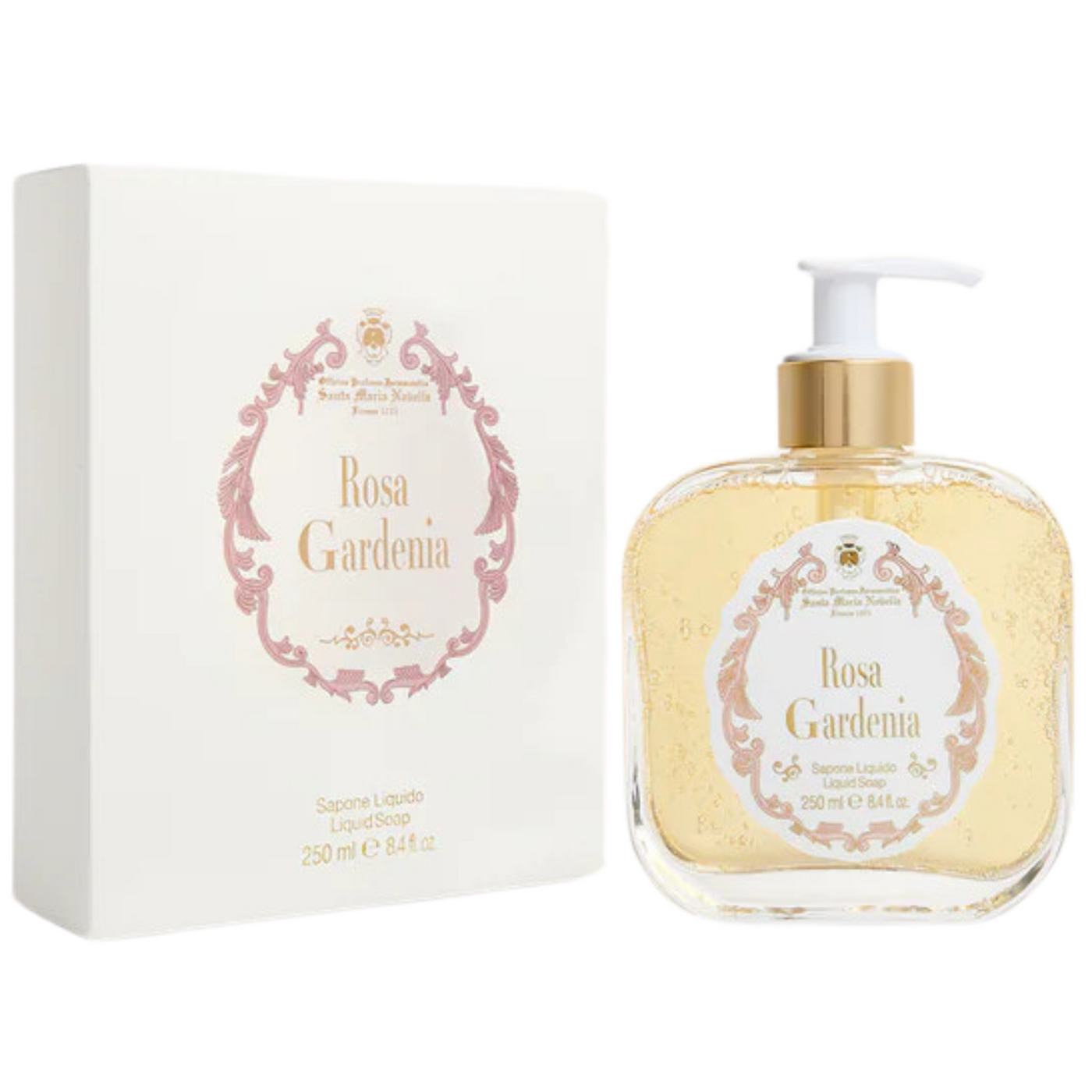 Rosa Gardenia Liquid Soap Body Care Officina Profumo