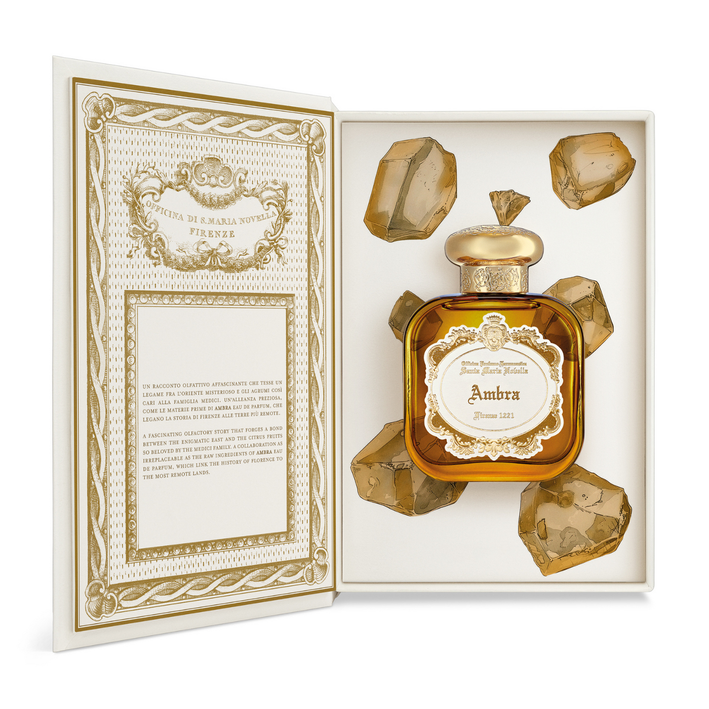 レア物 Santa Maria Novella Ambra アンブラ 100ml Santa Maria Novella Ambra Eau de Parfum | ZGO Perfumery